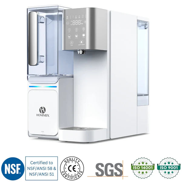 Hommix ziRO - Zero Installation Countertop Reverse Osmosis Water Purifier
