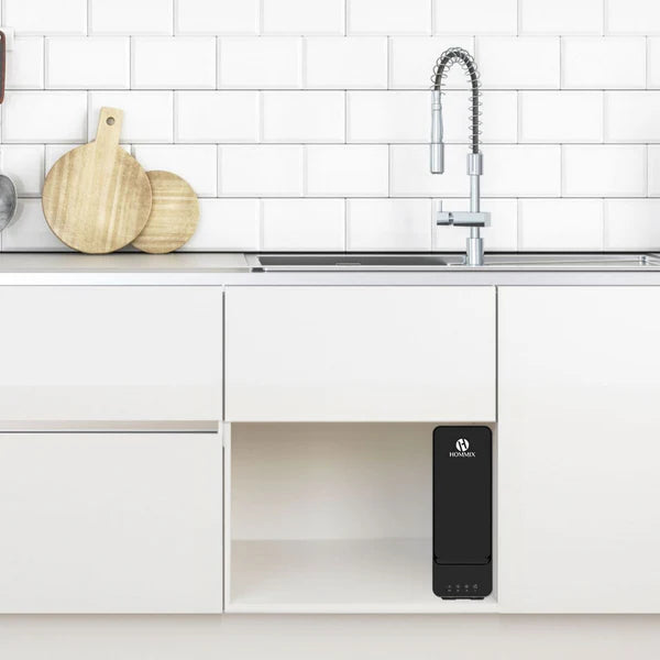 Hommix hydRO Tankless RO System & Miziana 3-Way Pull-Out Tap