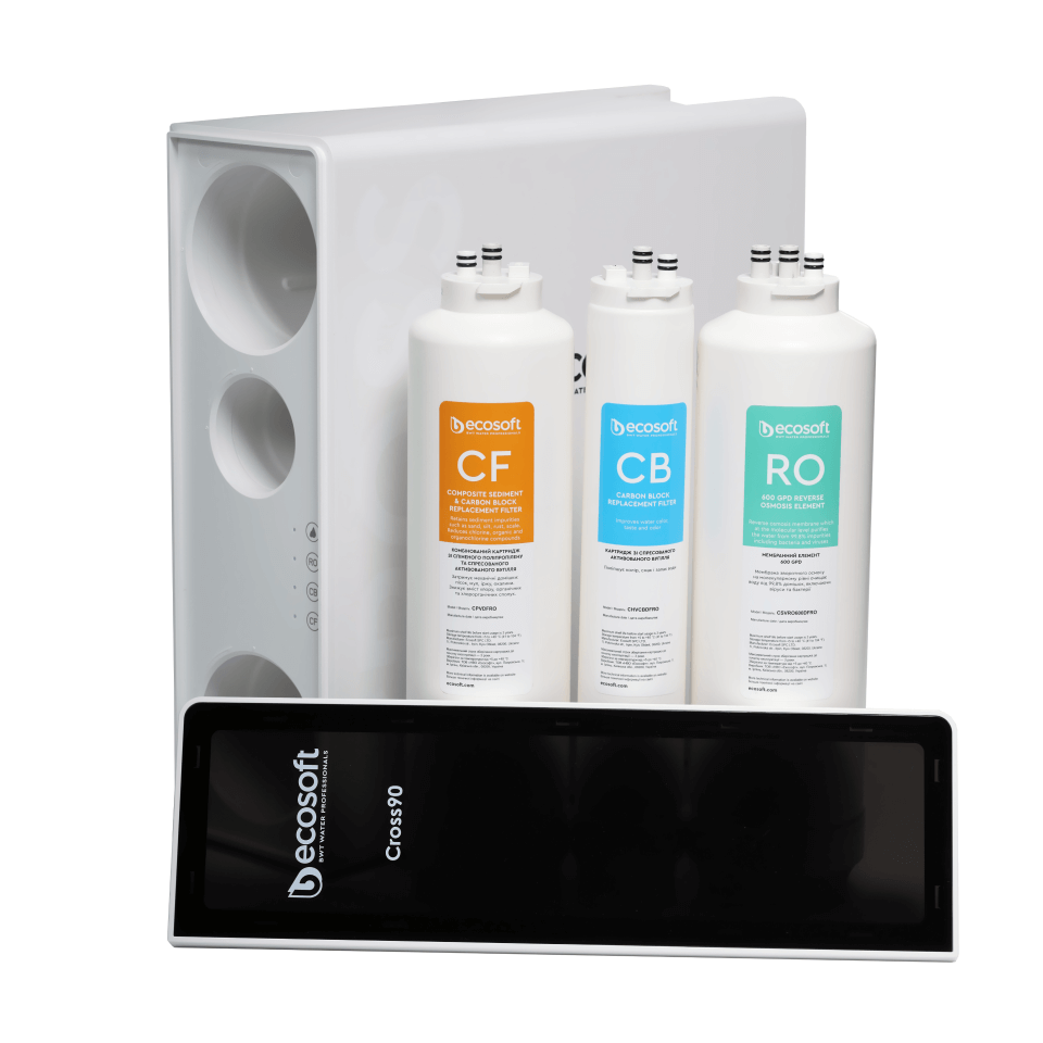Ecosoft CROSS90 Direct Flow Reverse Osmosis Filter System