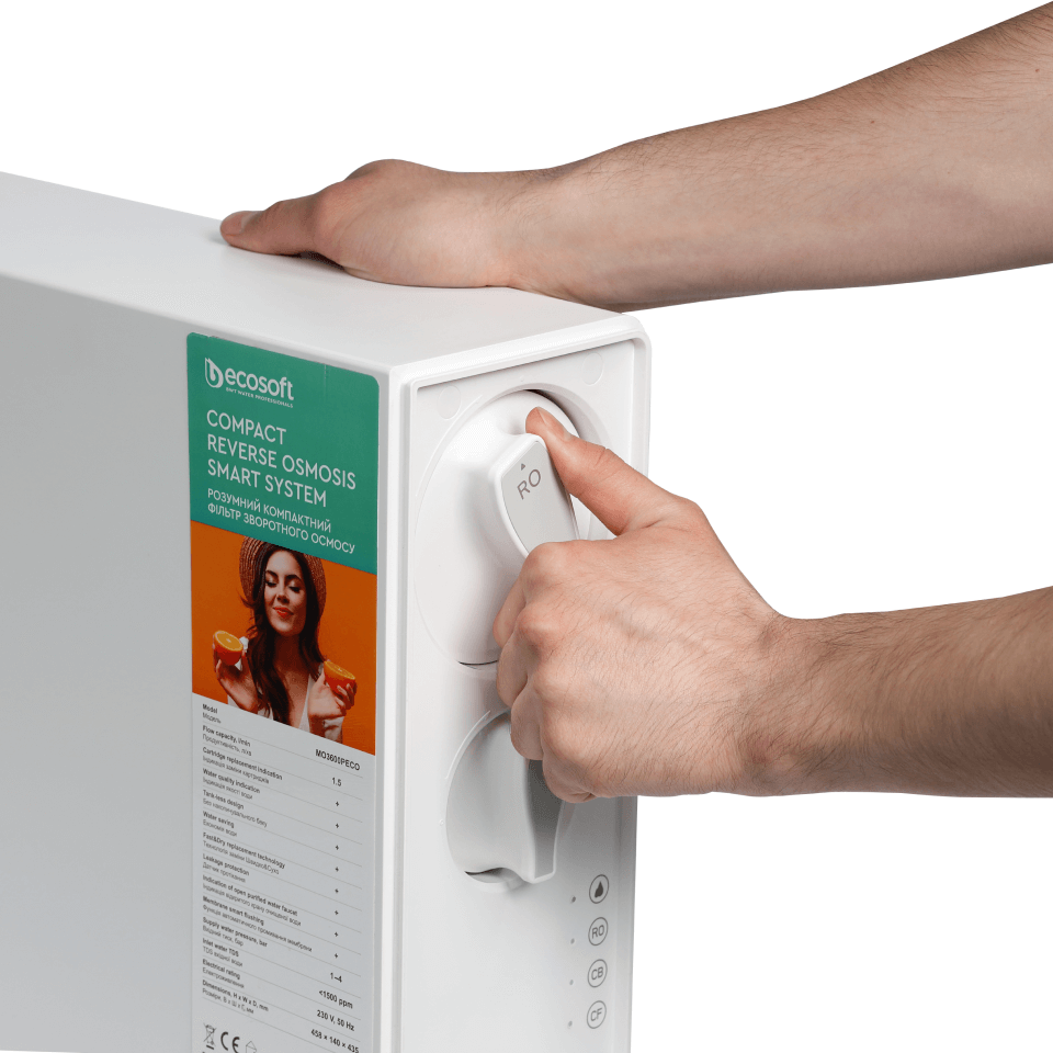 Ecosoft CROSS90 Direct Flow Reverse Osmosis Filter System
