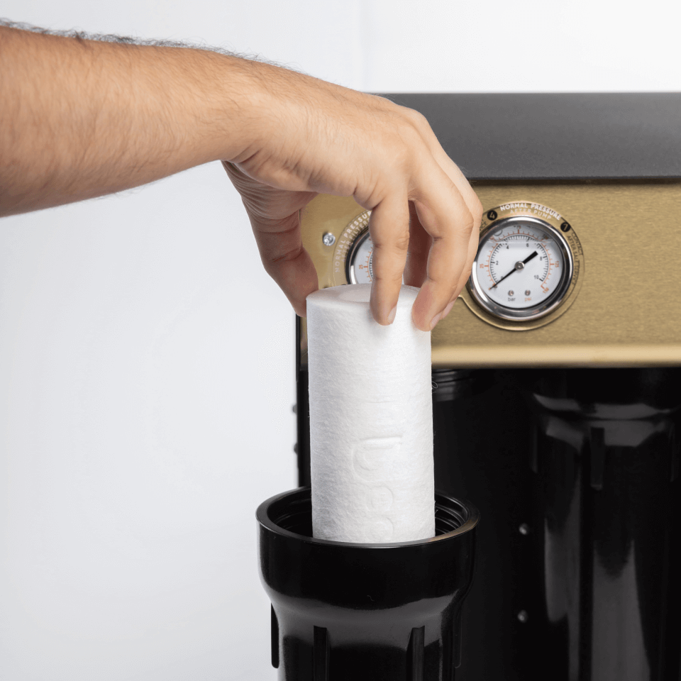 Ecosoft RObust COFFEE Direct Flow Reverse Osmosis System