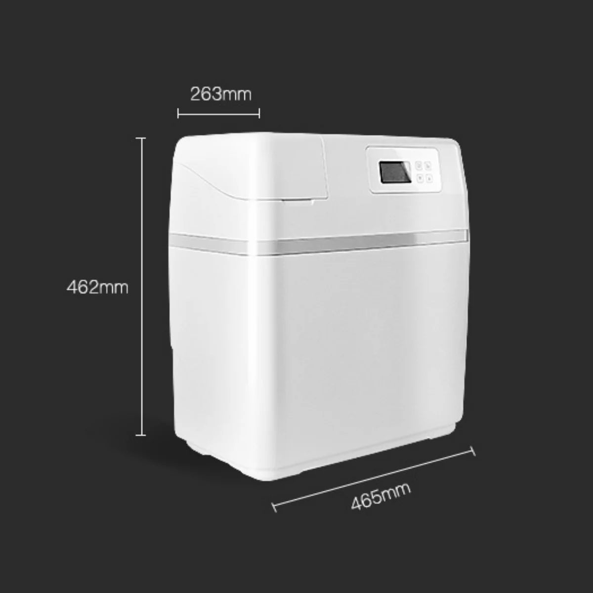 Hommix Nemo Luxury Digital Water Softener – Compact Limescale Solution