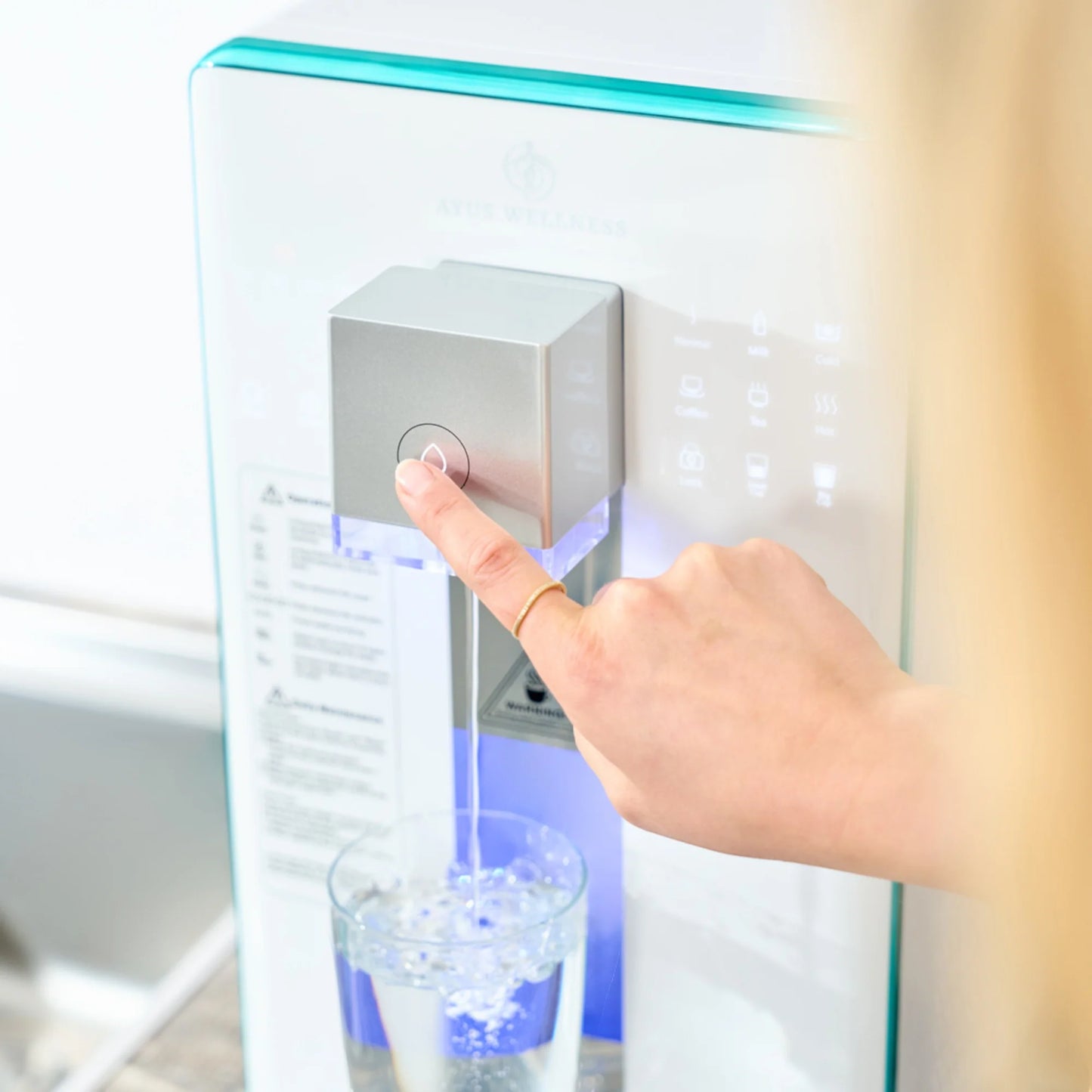 Ayus Wellness Reverse Osmosis Hydrogen+ Water Purifier System