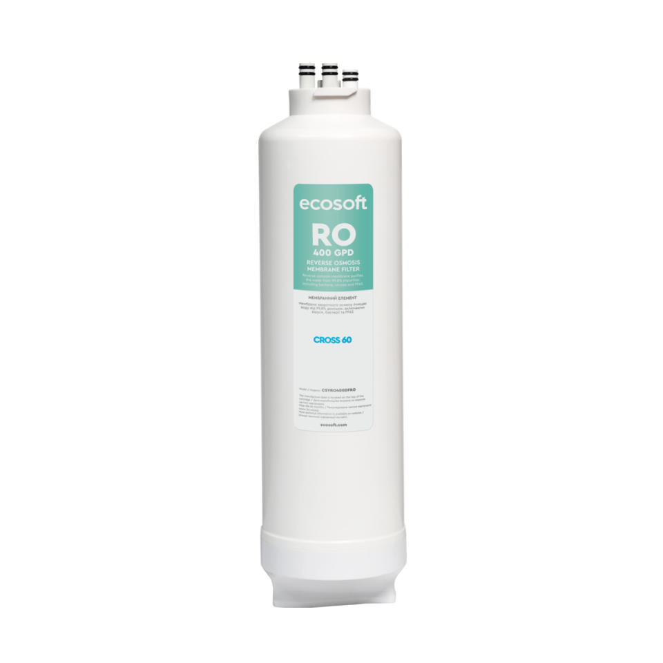 Ecosoft 400 GPD Reverse Osmosis Membrane Element for CROSS 60 Systems