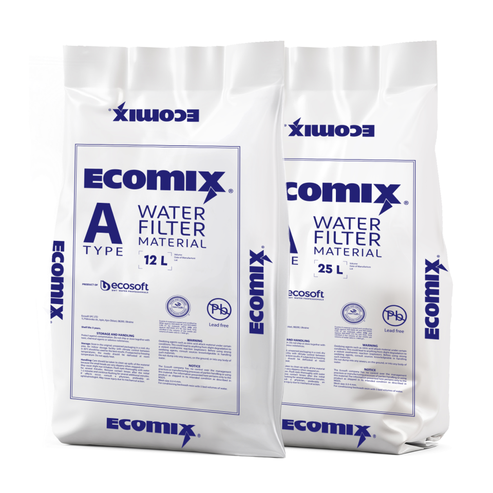 Ecosoft ECOMIX® A Filter Media 25 L