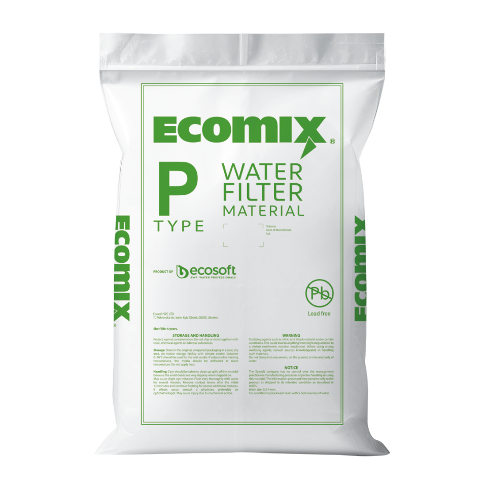 Ecosoft ECOMIX® P Filter Media 25 L