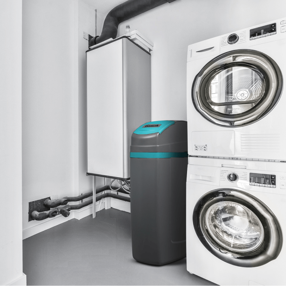 Ecosoft Titanium Azure 180 Water Softener – 18L Compact Limescale Filter