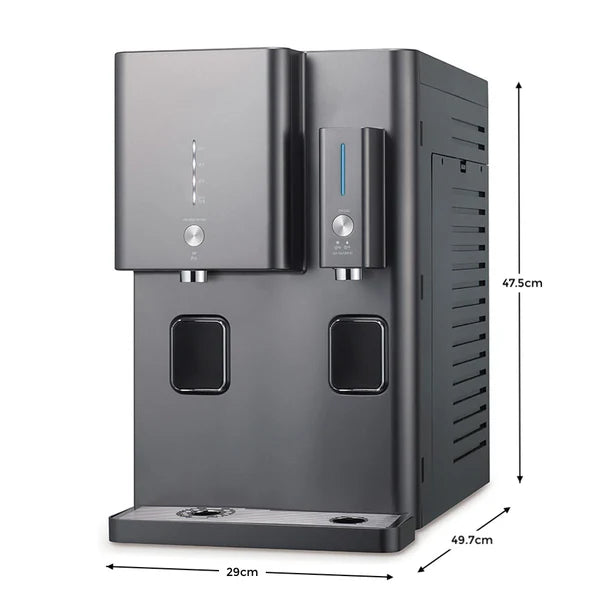 Hommix neRO 3-in-1 Countertop Reverse Osmosis Filtration System - Titan Grey