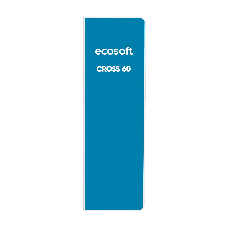 Ecosoft CROSS 60 Direct Flow Reverse Osmosis Water Filtration System – 400 GPD