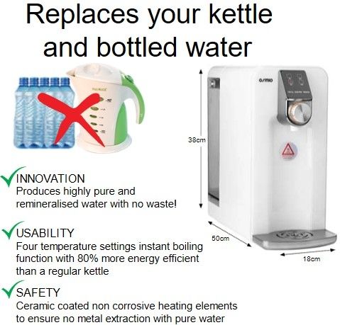 Osmio Zero 2.0 Reverse Osmosis System – White