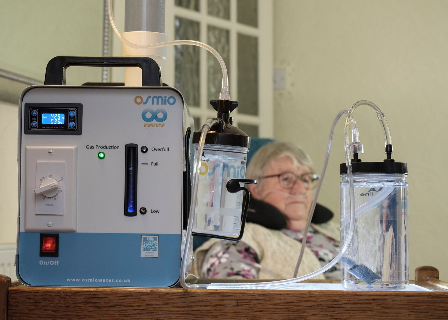 Osmio Infinity Hydroxy Gas/Water Production Electrolysis System