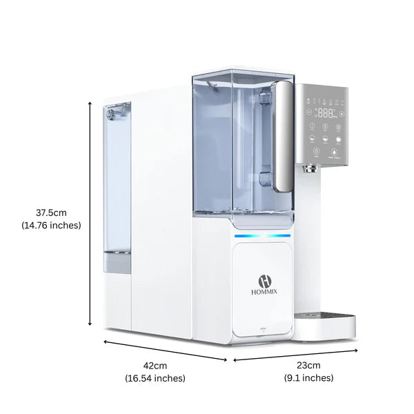 Hommix ziRO - Zero Installation Countertop Reverse Osmosis Water Purifier