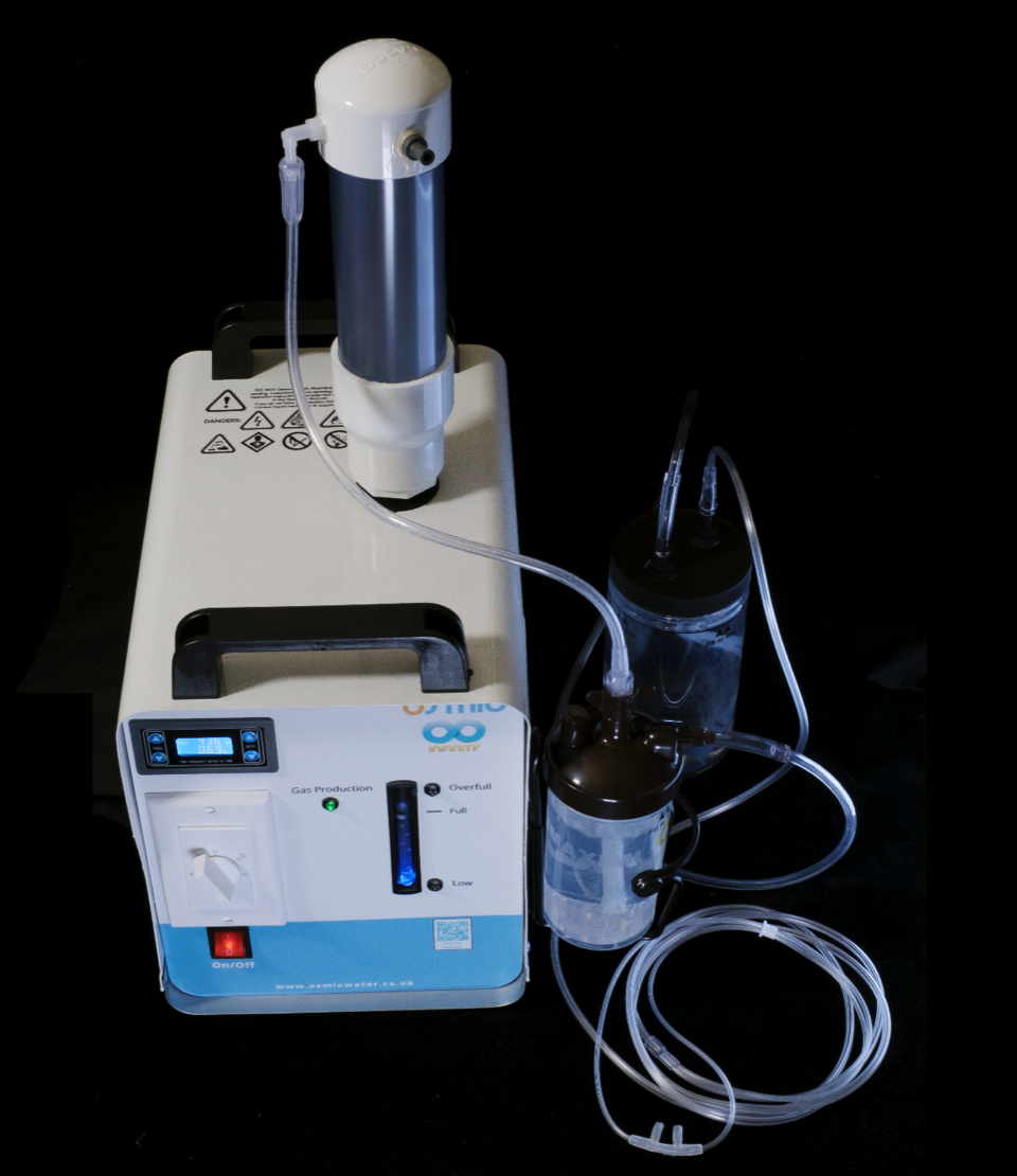 Osmio Infinity Hydroxy Gas/Water Production Electrolysis System