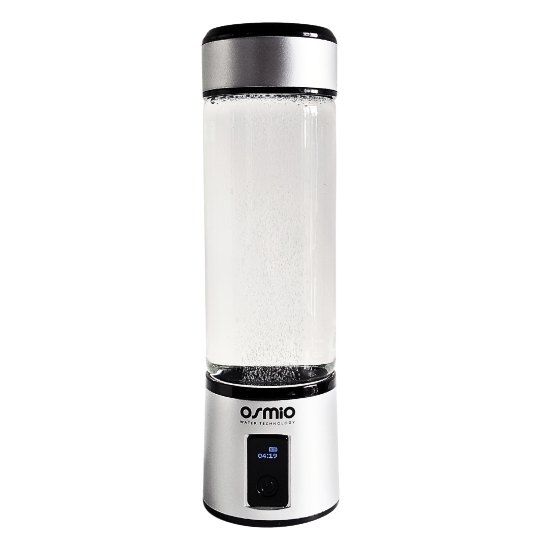 Osmio Duo 2.0 Hydrogen Water Bottle – 400ml Portable Ioniser