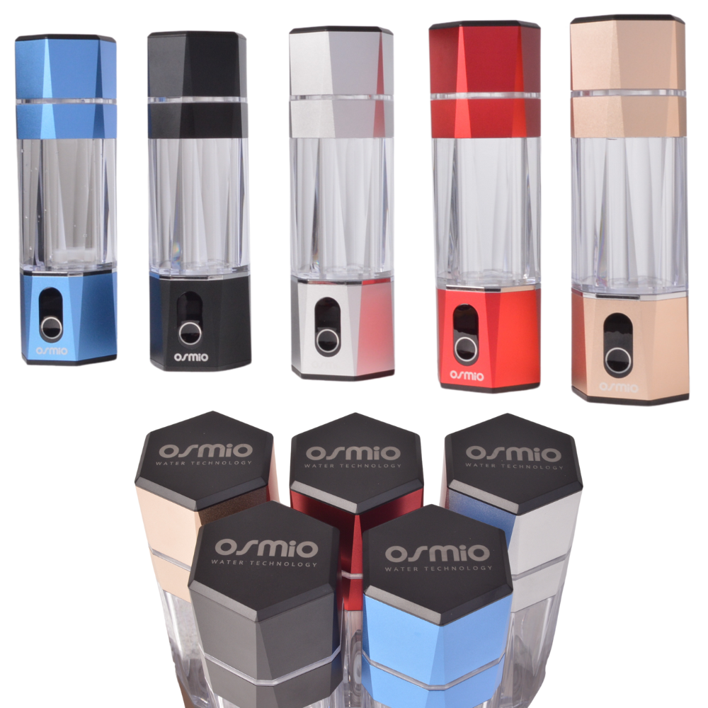 Osmio H2Xagen Hydrogen Water Bottle – 210 ml Portable Ioniser