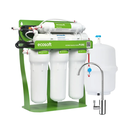 Ecosoft PURE Balance reverse osmosis filter with pump