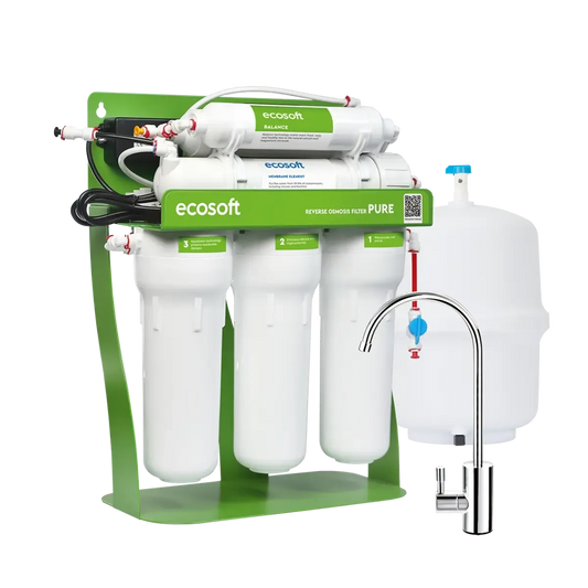 Ecosoft PURE Balance reverse osmosis filter with pump