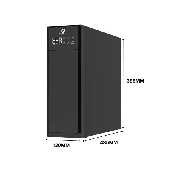 Hommix hydRO Pro 800GPD High-Flow Tankless Under-Sink RO System