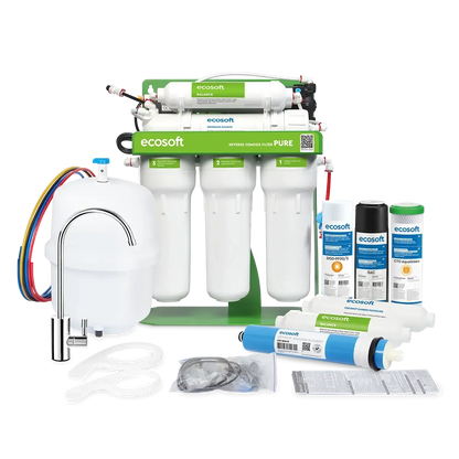 Ecosoft PURE Balance reverse osmosis filter with pump