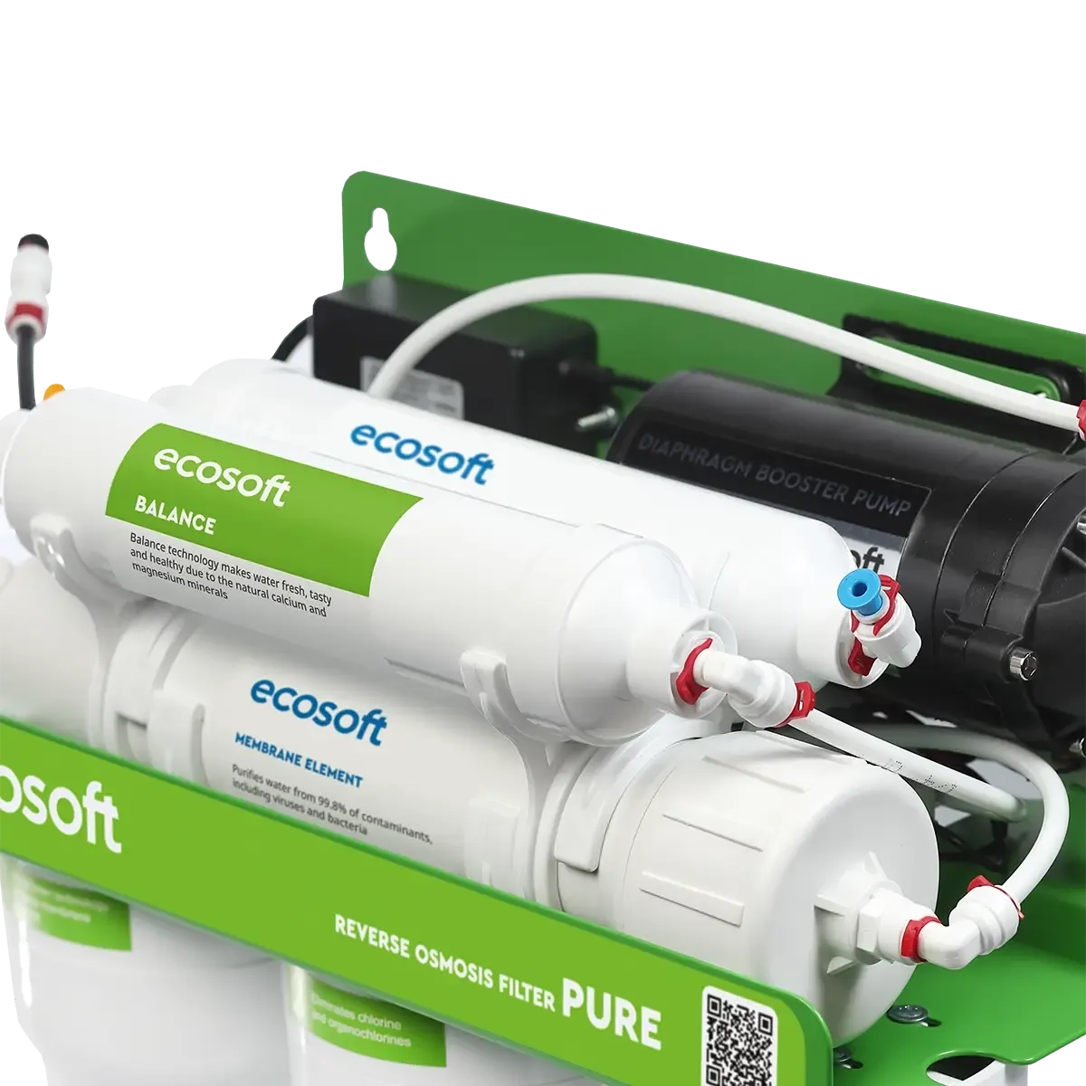 Ecosoft PURE Balance reverse osmosis filter with pump