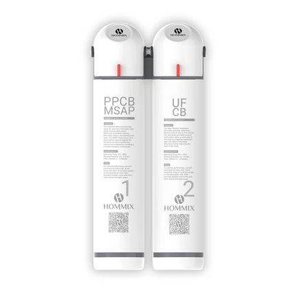 Hommix Ultra UF & Softening Drinking Water Filter with Savona Chrome