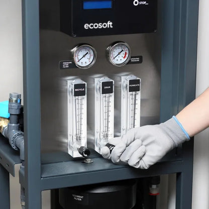 Ecosoft Professional MO12000 4″ reverse osmosis system (excludes membrane)