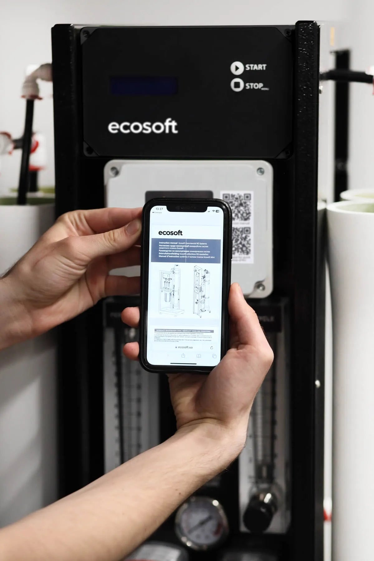 Ecosoft MO20000 Commercial Reverse Osmosis System (850 LPH)