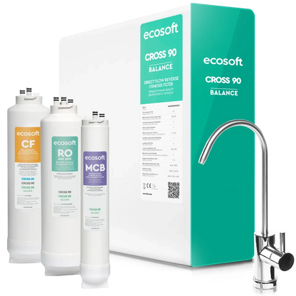 Ecosoft CROSS 90 Balance direct flow reverse osmosis filter