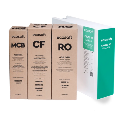 Ecosoft CROSS 90 Balance direct flow reverse osmosis filter