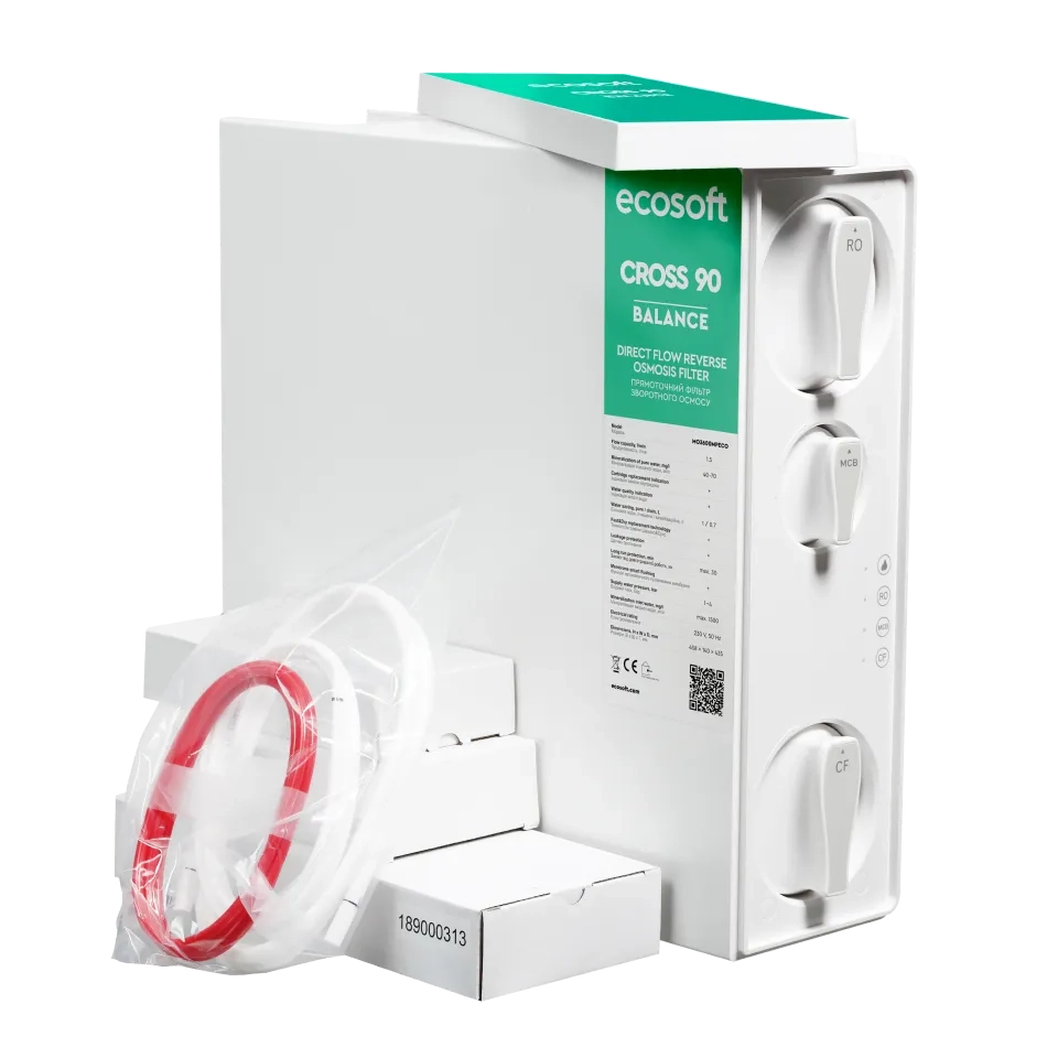 Ecosoft CROSS 90 Balance direct flow reverse osmosis filter