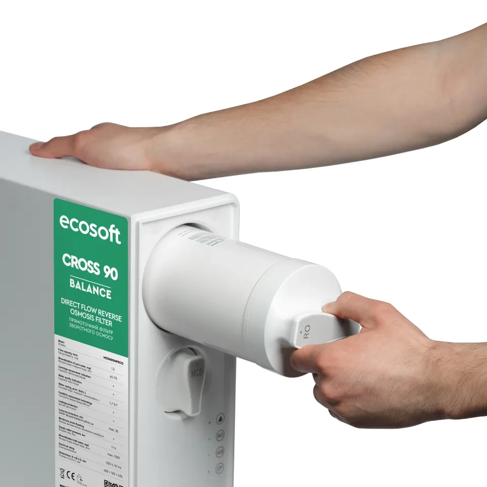 Ecosoft CROSS 90 Balance direct flow reverse osmosis filter