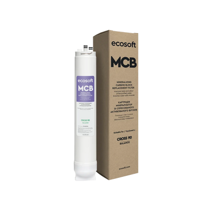 Ecosoft MCB carbon block & mineralizing postfilter for CROSS 90 Balance