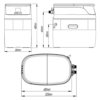 Osmio CS‑9L Digital Water Softener